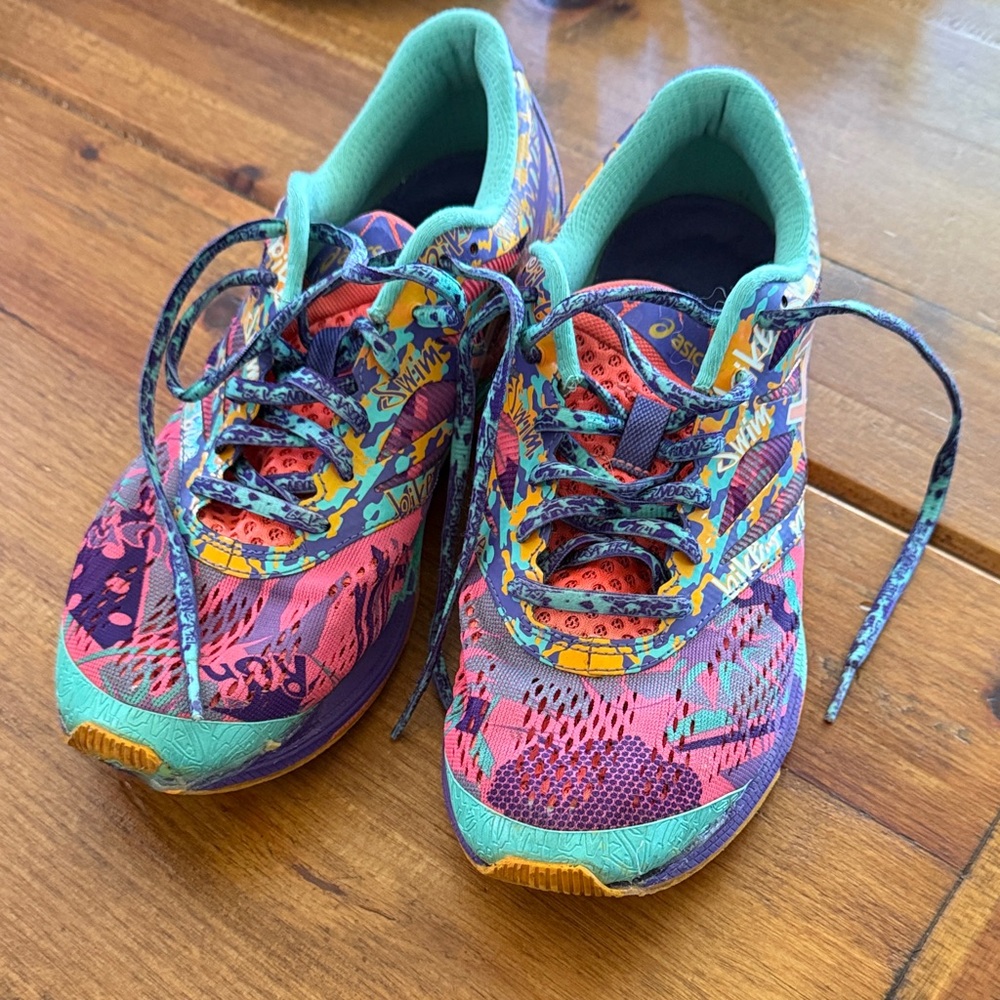 Asics Multicolor Patterned Sneakers - image 1